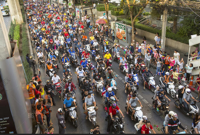 Жизнь мотоциклистов в Тайване