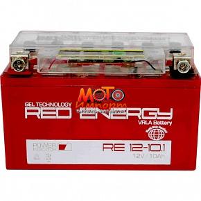 Аккумулятор 12В 7Ач RED ENERGY RE1207.1 (YTX7L-BS) гелевый 114х69х131мм