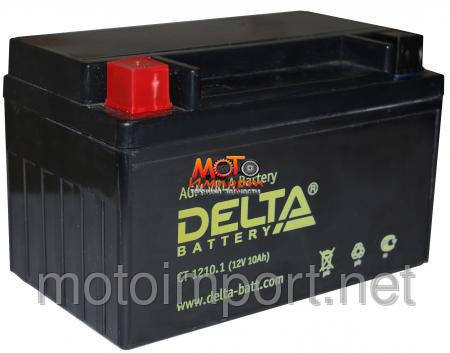 Аккумулятор 12В11Ач DELTA CT1211 (YTZ12S) кислотный 150х86х112мм